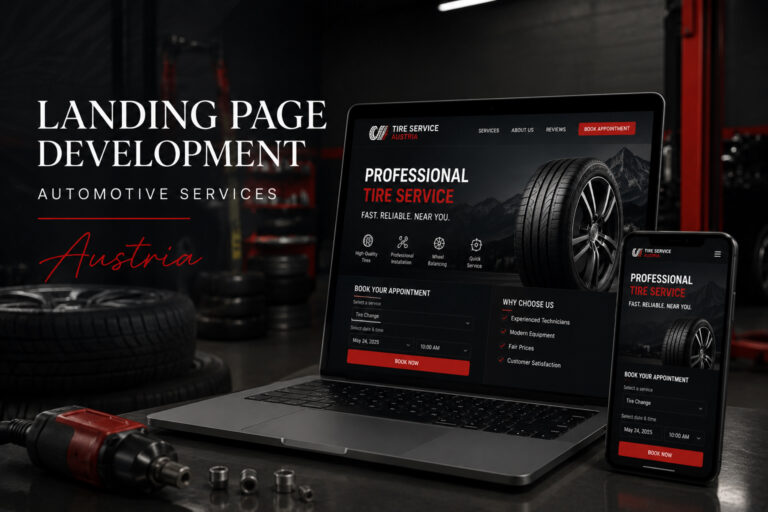 Landing Page Development for an Austrian Tire Service